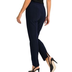 SZ6 Joseph Ribkoff Pants Black Ankle Cropped Relaxed Fit